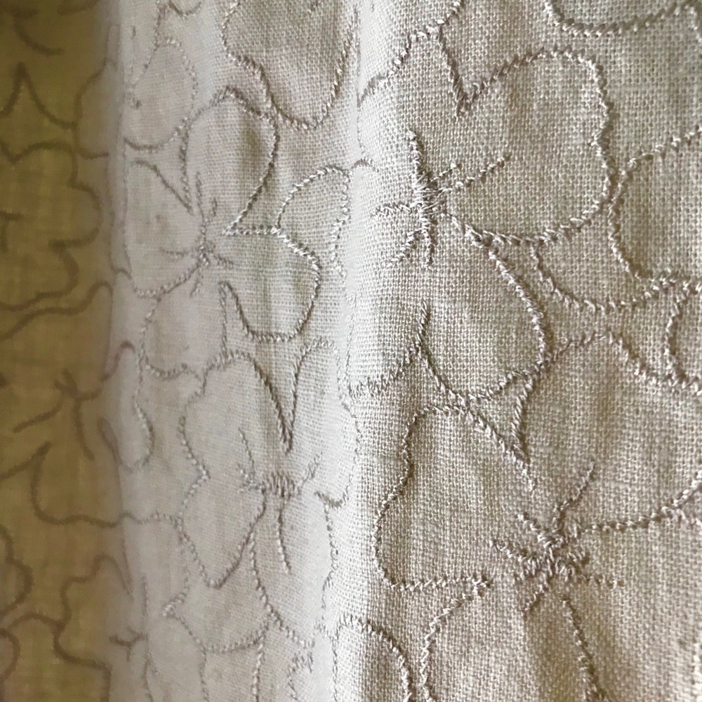 "New" Lined beautiful embroidered pants